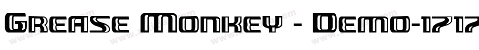 Grease Monkey - Demo字体转换